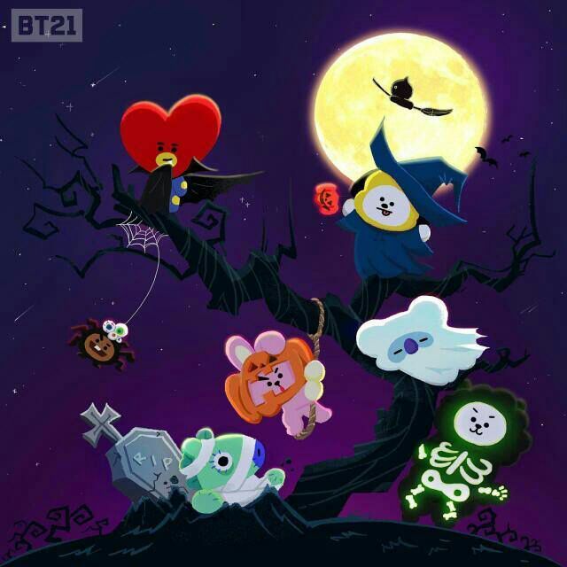 bt21 halloween 2019