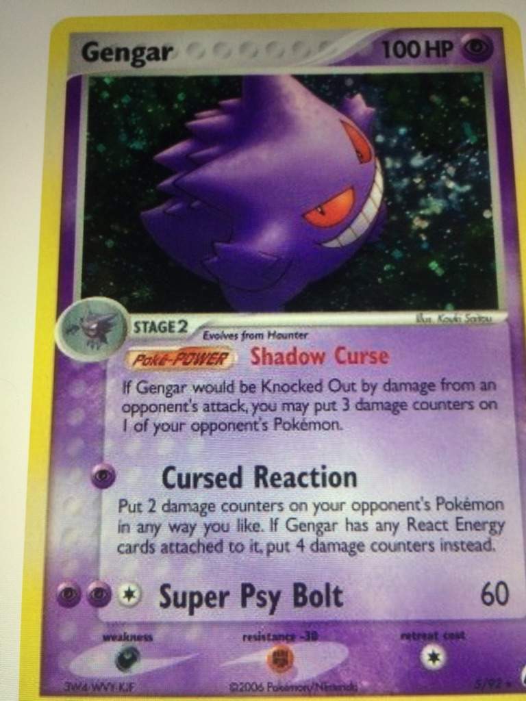 How good was Gengar in the tcg? | Pokémon Amino