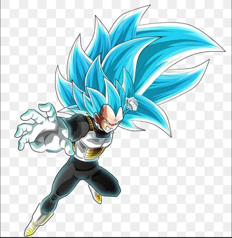 vegeta ssj3 blue