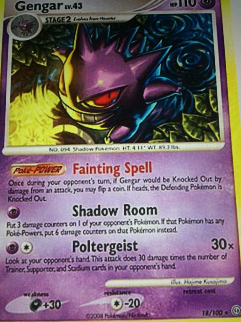 How Good Was Gengar In The Tcg Pokémon Amino 