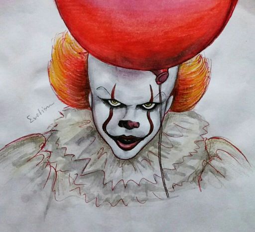 My drawing of Pennywise | Official IT Amino Amino