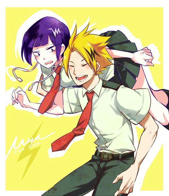 Kamijiro Kaminari X Jirou O Denki X Kyouka Wiki Boku No Hero Academia Amino Amino