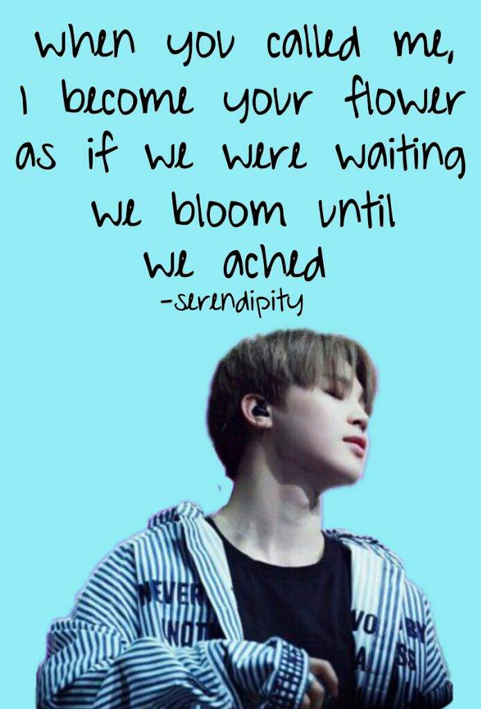 Jimin Inspirational Text, Quote, and Lyric Wallpaper 