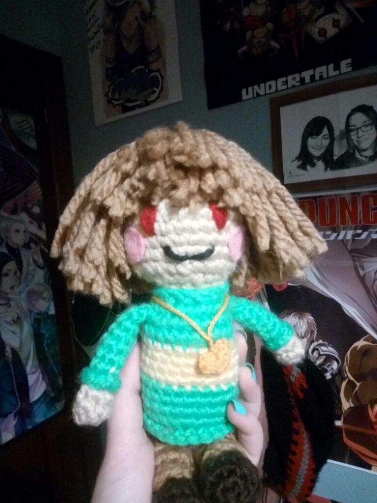 peluche chara undertale