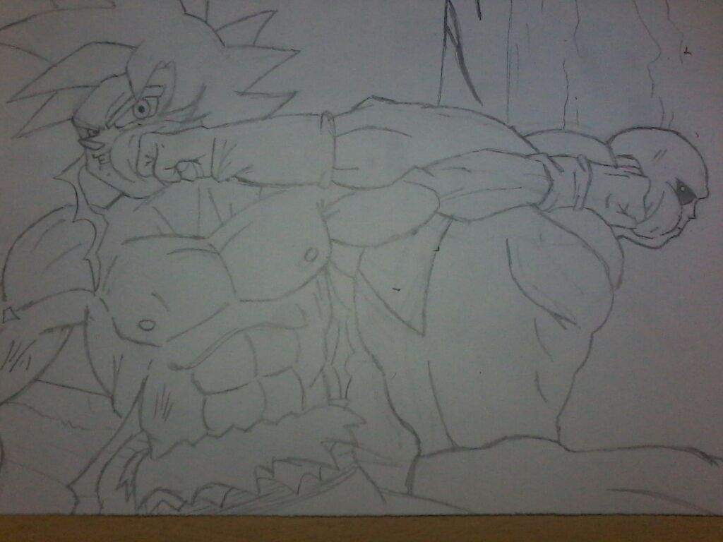 Dibujando A Goku Migatte No Gokui Vs Jiren Dragon Ball