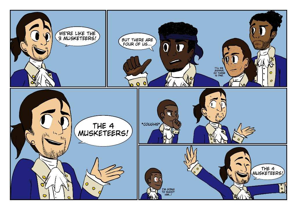 Hamilsquad: The 4 Musketeers! | Hamilton Amino