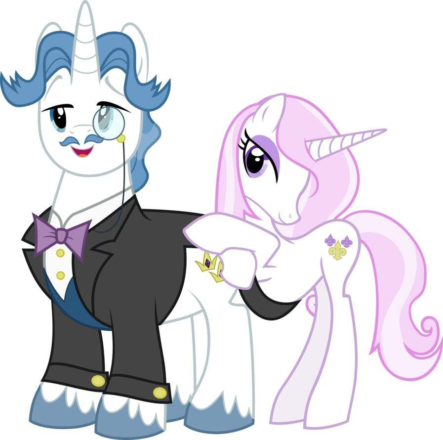 parejas oficiales de my little pony