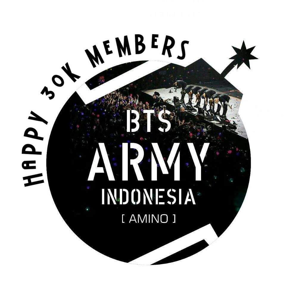 HAPPY 30K MEMBERS BAIA 🎉  BTS ARMY INDONESIA AMINO Amino