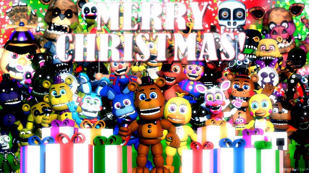 Fnaf Christmas With Amino Five Nights At Freddy S Amino - merry fnaf christmas roblox id