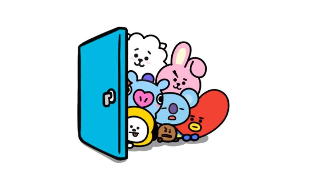 screenshots of bt21 universtar sticker armys amino