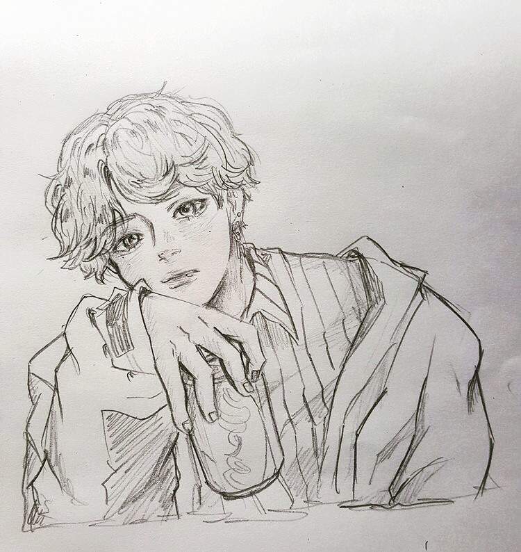 Dibujo//Taehyung⋆ | ARMY's Amino Amino