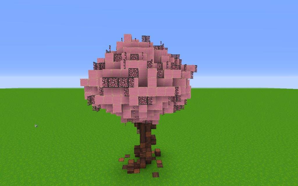 🍒🌸Cherry Blossom Tree Tutorial!🌸🍒 Minecraft Amino
