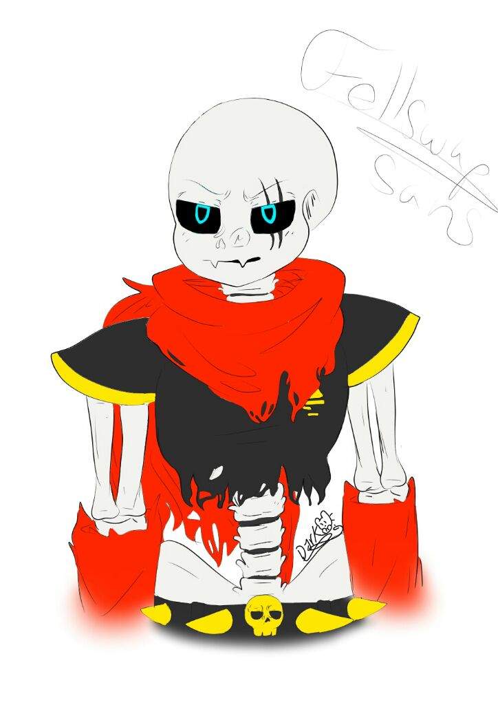 Fellswap Sans Undertale Amino