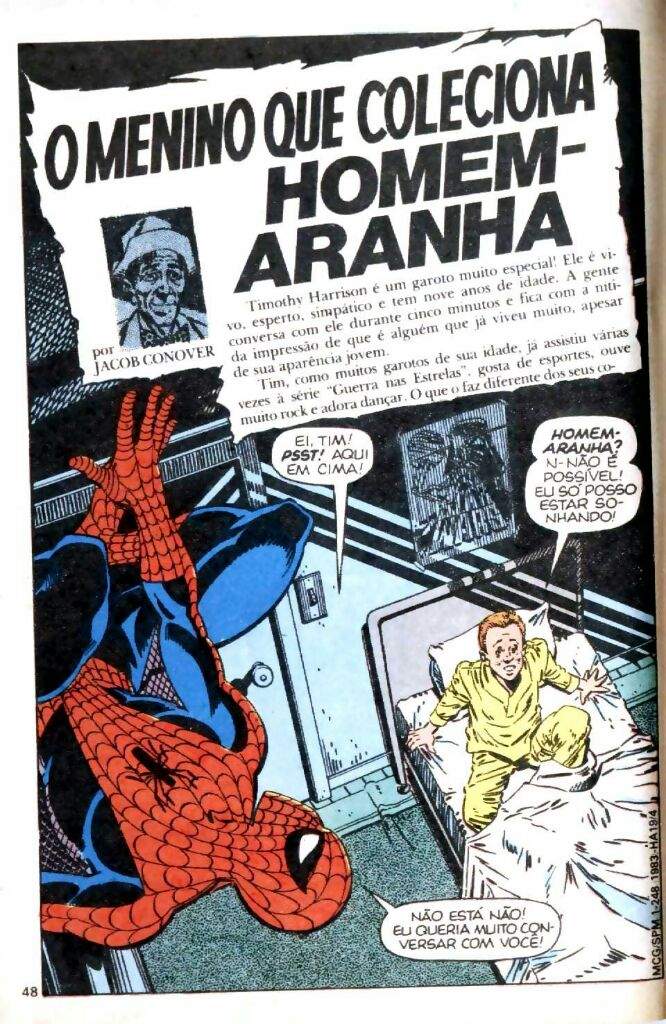 Resultado de imagem para o garoto que colecionava homem aranha cover