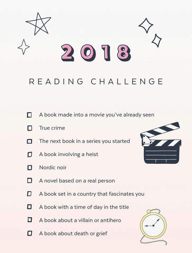 POPSUGAR Reading Challenge 2018 | Books & Writing Amino