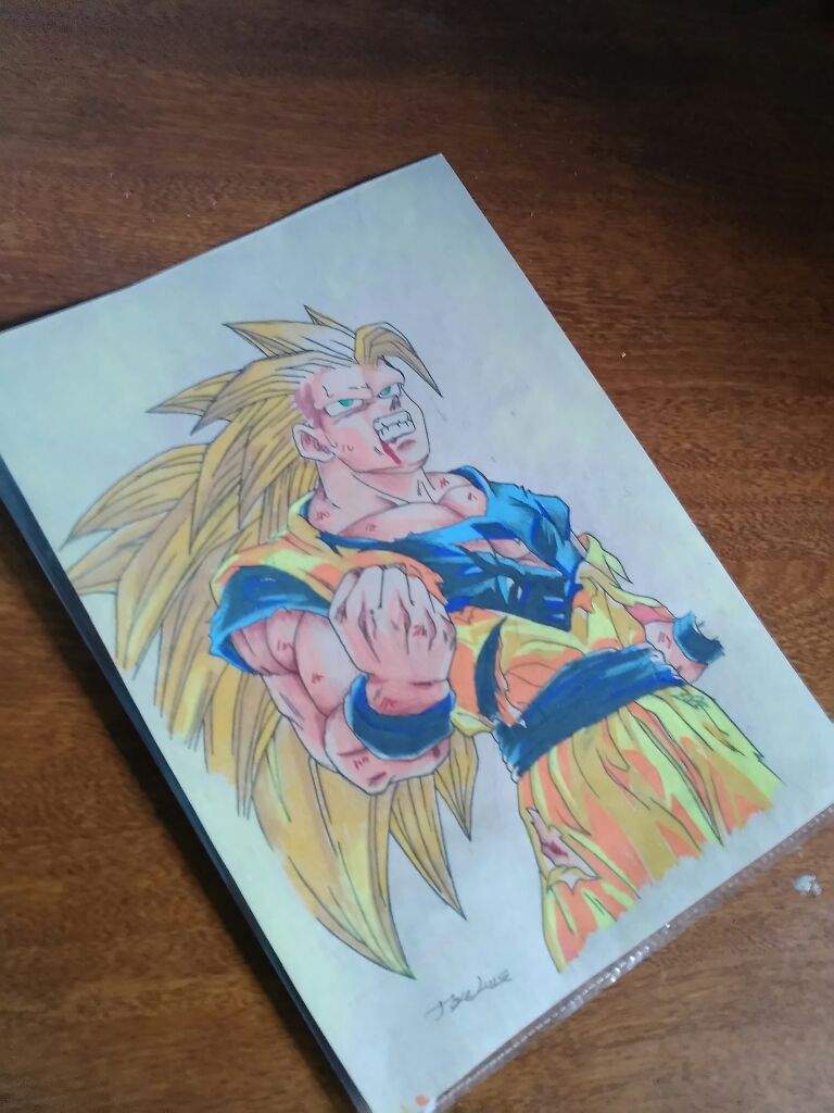 Goku Super sayayin 3! | 🎨Mundo Fanarts🎨 Amino