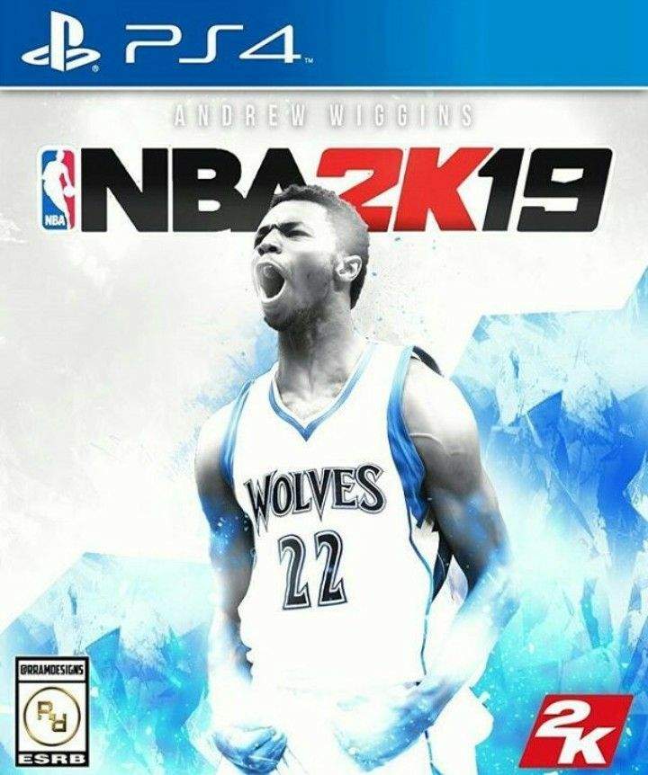 nba 2k19 cover and back template