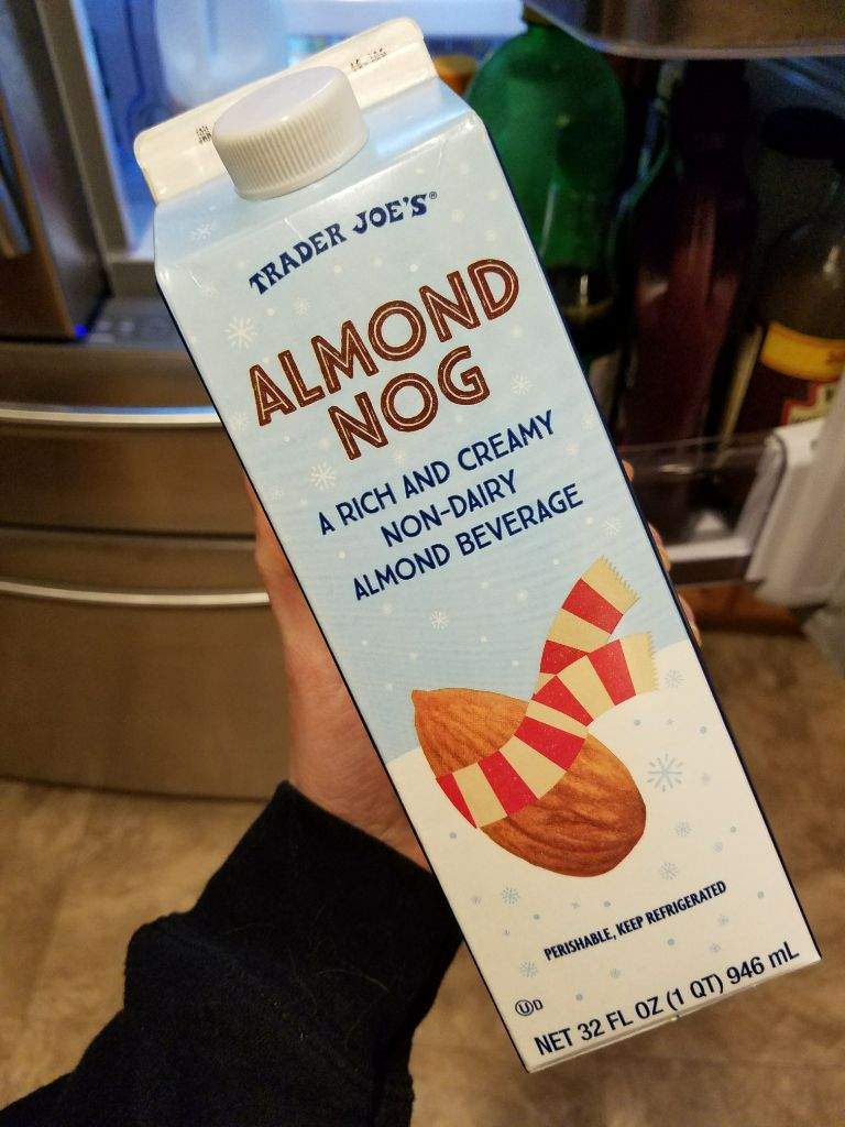 Almond milk eggnog review | Vegan Amino