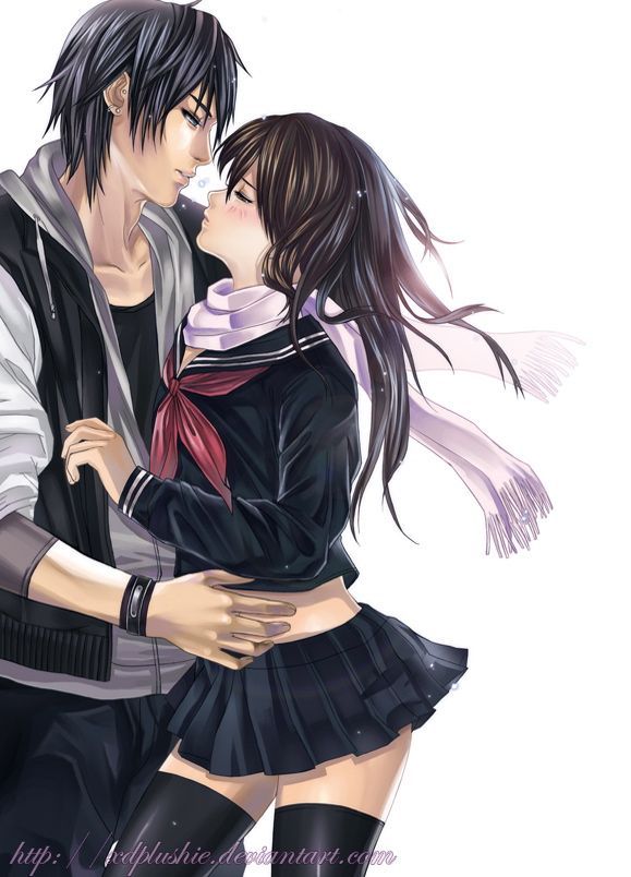 Anime guy and girl