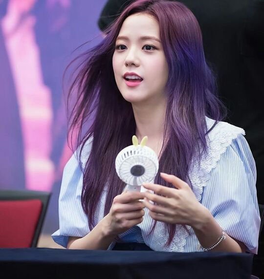 Jisoo Purple Hair 😁😁💜💜 | BLINK (블링크) Amino