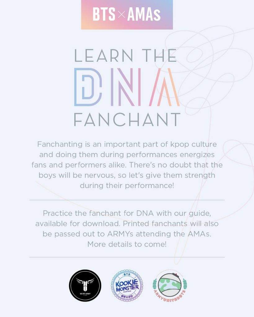 bts fanchant dna 