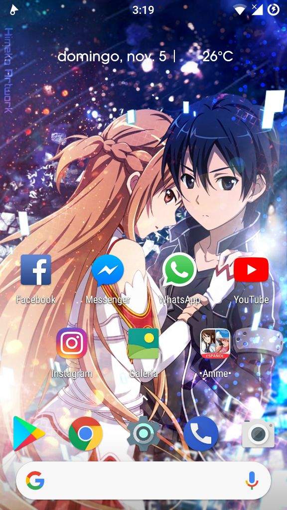 Fondo de pantalla #17 Kirito y Asuna 😊 | •Anime• Amino