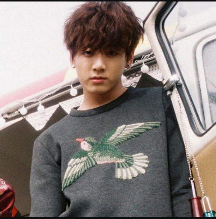 D-4 Jungkook With Messy Hair 