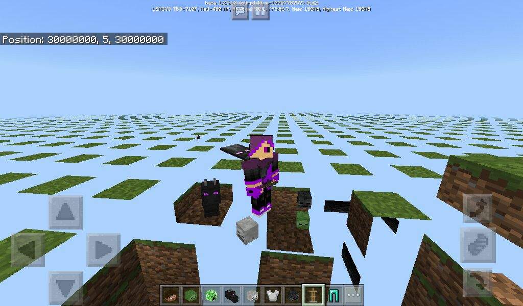 Look At My Cordinate And I Am Using Cape Om Minecraft Pe If You Want To Do Like This Uou Need To Put On Chat Tp 5 If