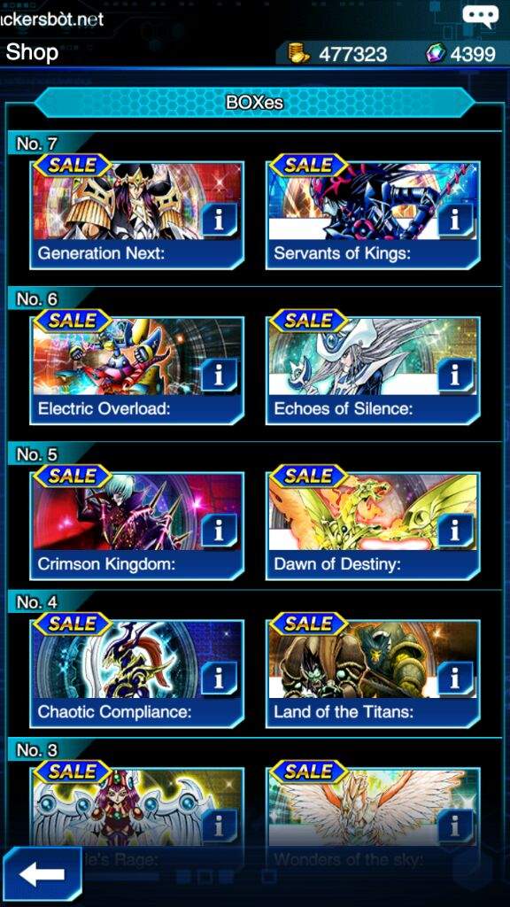 Yugioh duel links boutique