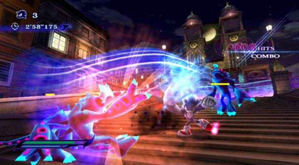 sonic unleashed ps2 ps3 differences