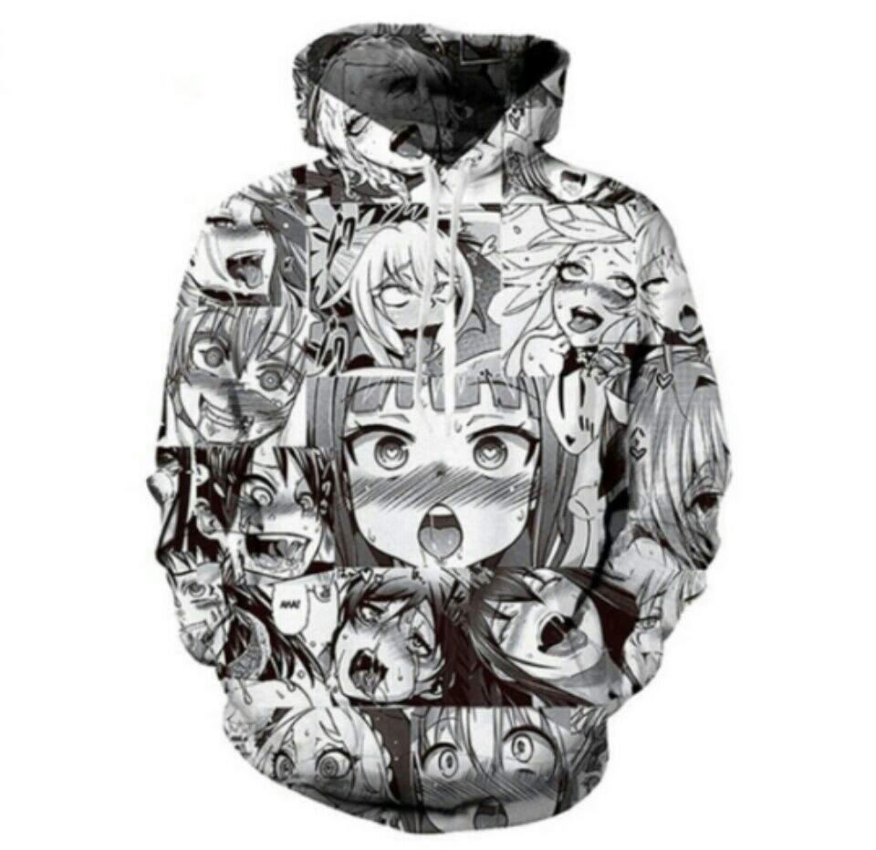 anime waifu hoodie