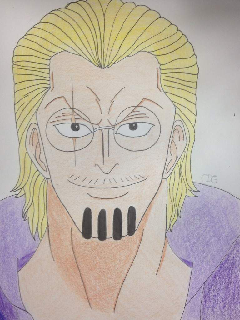 Dark King Rayleigh (Prime) Drawing | One Piece Amino