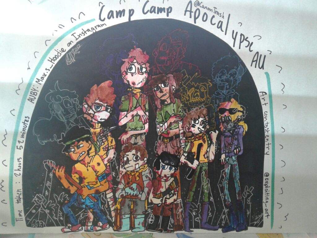 camp camp apocalypse au