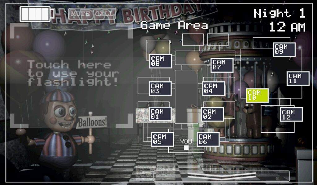 Fotos de las camaras de Five Nights at Freddy's 2 a las 12 am | FNaF ...