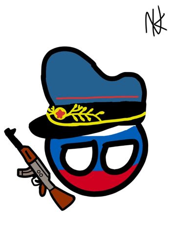 Russian general (daily countryball) | Mapping - Polandball Amino Amino