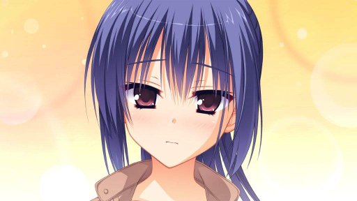 Anime girl face