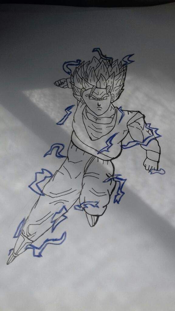 Dibujo de Goku ssj2 | •| Dragon Ball Super |• Amino