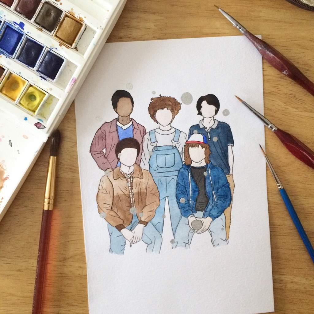 Stranger Things Painting Art Amino