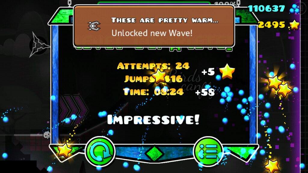 2500 stars | Geometry Dash Amino