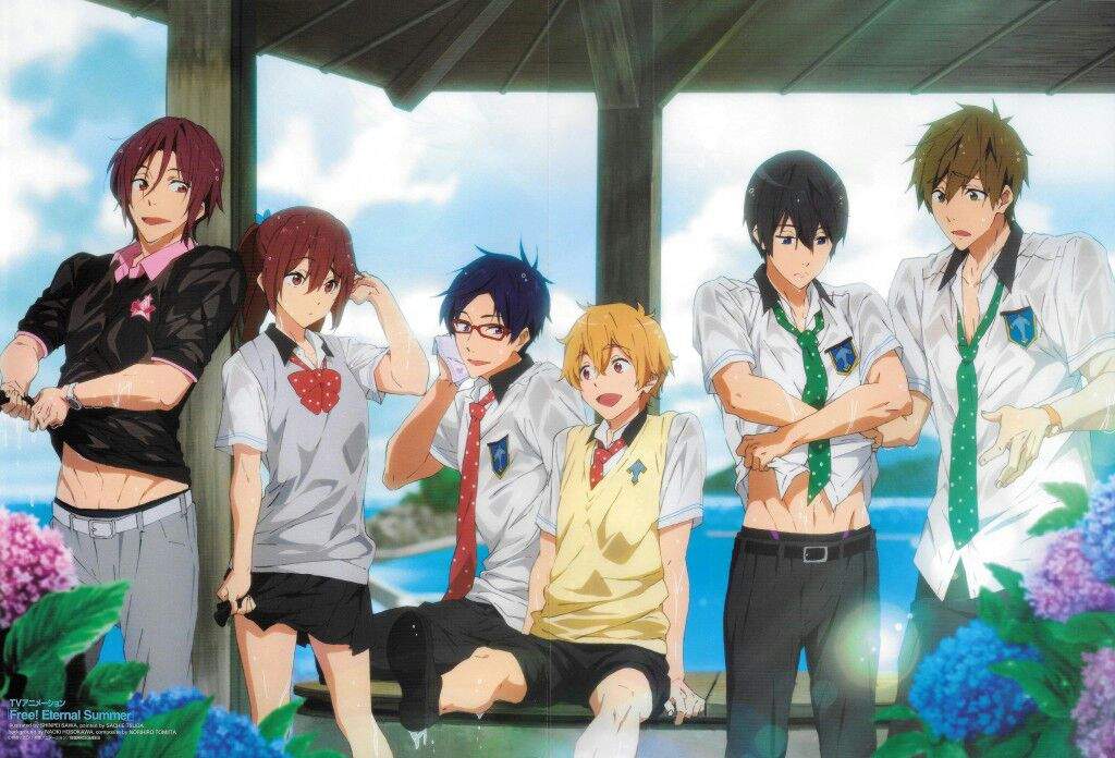 Anime show called free