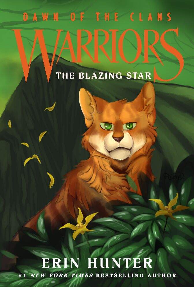 The Blazing Star // Book Cover Redraw | Warriors Amino