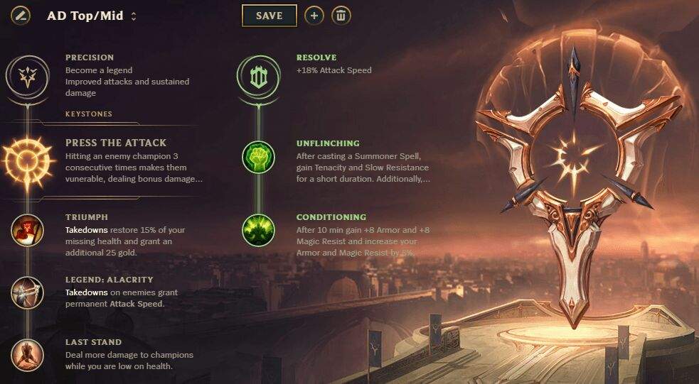 8 Standard Rune Pages (Runes League Of Legends Official Amino