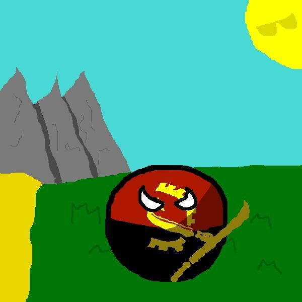 Angola Countryball Art | Mapping - Polandball Amino Amino