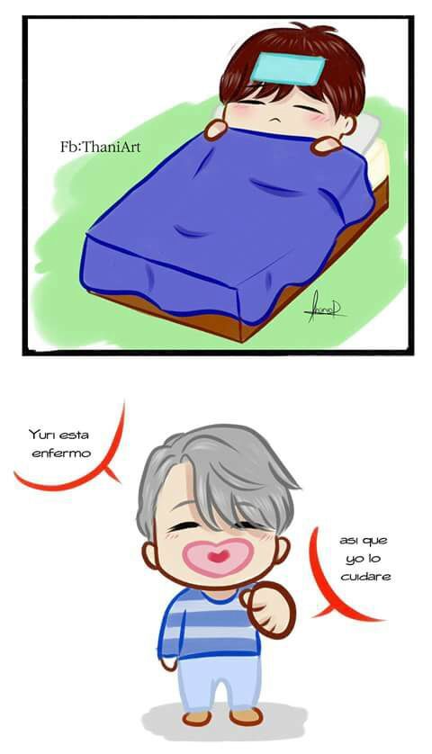 Como Cuidar A Yuuri Enfermo Yuri On Ice Amino