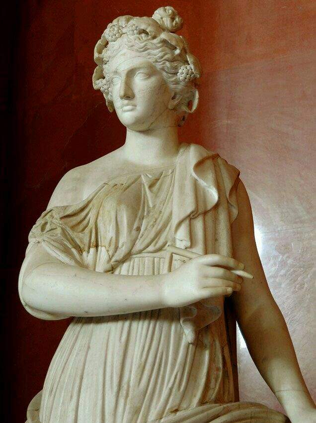 calliope muse greek mythology in sculpture