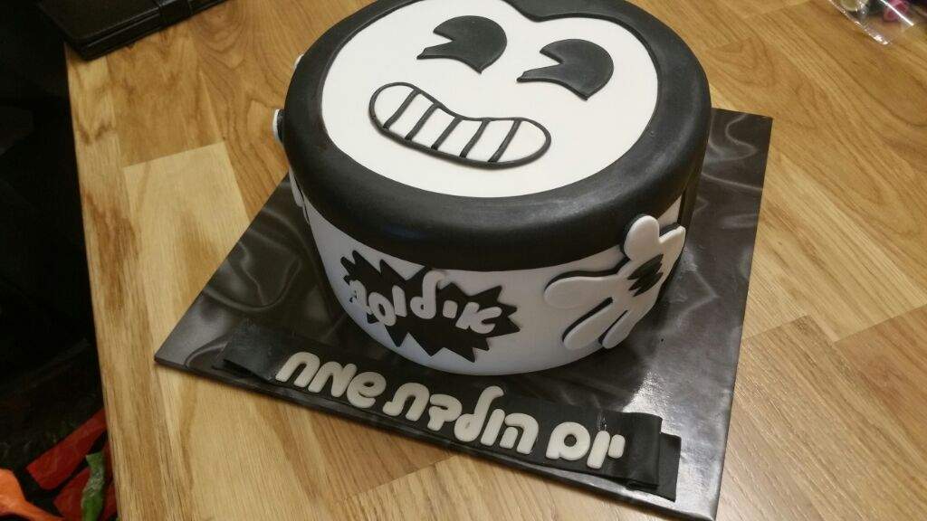 A Bendy Cake For My Birthday Bendy And The Ink Machine Amino