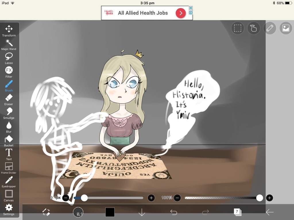 Historia And The Ouija Board Godammit I Forgot Eyebrows Attack On Images, Photos, Reviews