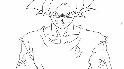 Ultra instinct goku digital art | DragonBallZ Amino