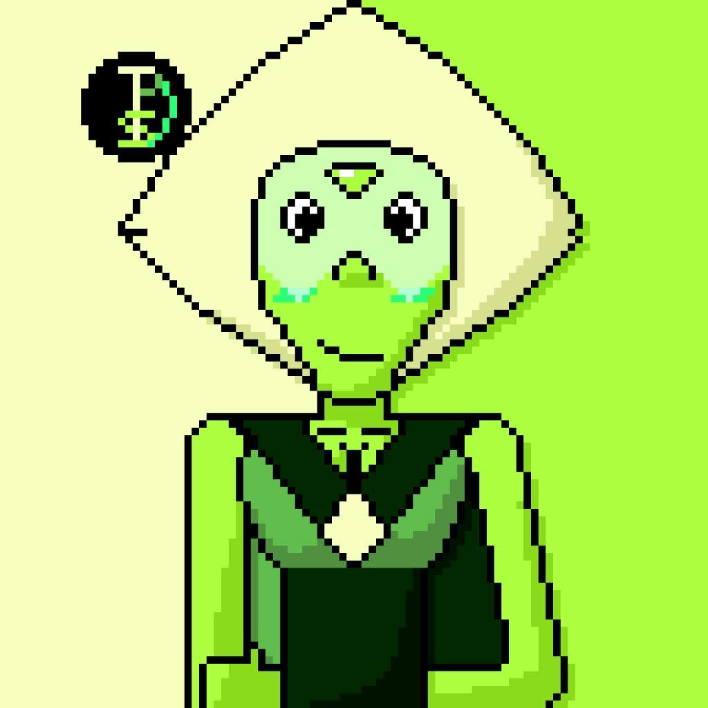 Human And Normal Peridot Pixel Art Steven Universe Amino 5074