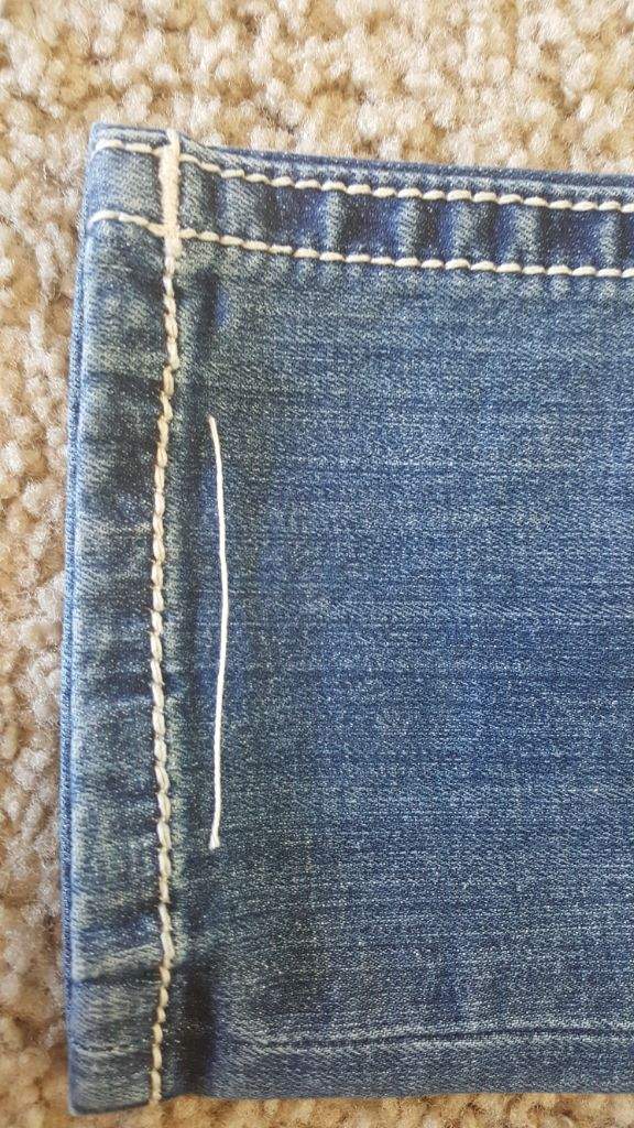 How to stitch denim with two thick threads | Crafty Amino